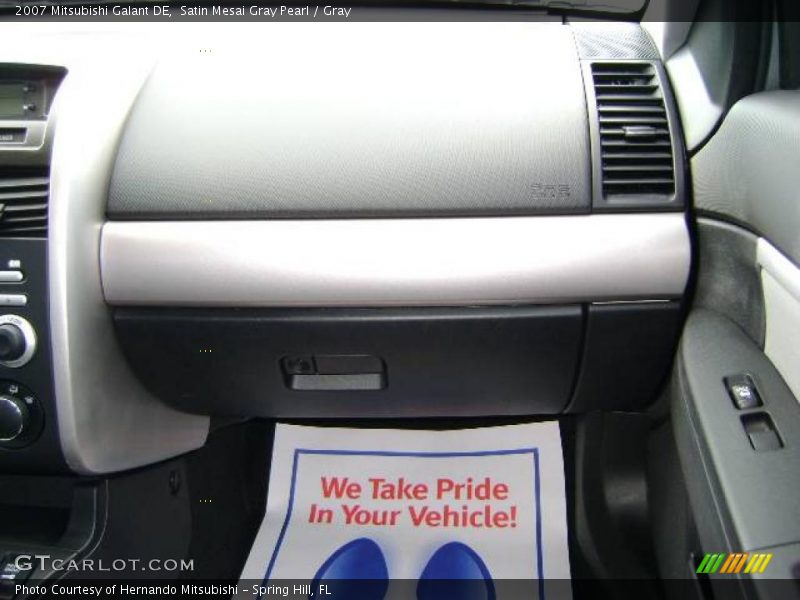 Satin Mesai Gray Pearl / Gray 2007 Mitsubishi Galant DE