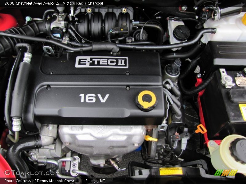 Victory Red / Charcoal 2008 Chevrolet Aveo Aveo5 LS