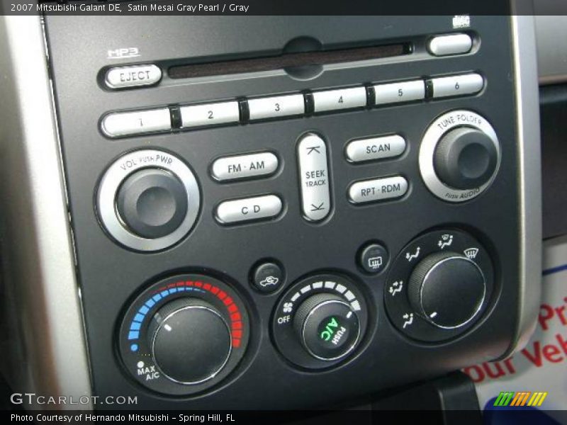 Satin Mesai Gray Pearl / Gray 2007 Mitsubishi Galant DE