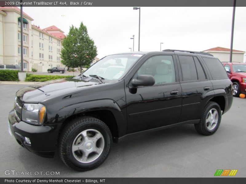 Black / Gray 2009 Chevrolet TrailBlazer LT 4x4