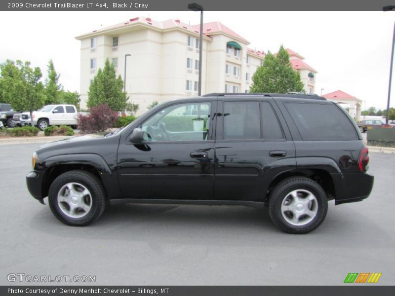 Black / Gray 2009 Chevrolet TrailBlazer LT 4x4
