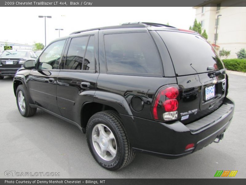 Black / Gray 2009 Chevrolet TrailBlazer LT 4x4