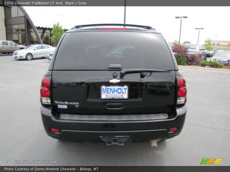 Black / Gray 2009 Chevrolet TrailBlazer LT 4x4