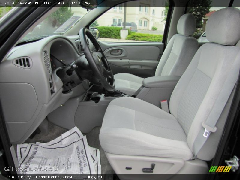 Black / Gray 2009 Chevrolet TrailBlazer LT 4x4
