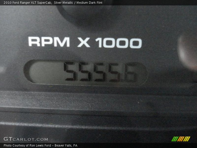 Silver Metallic / Medium Dark Flint 2010 Ford Ranger XLT SuperCab