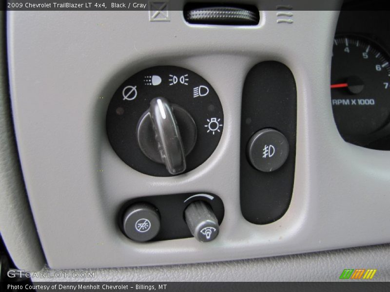 Black / Gray 2009 Chevrolet TrailBlazer LT 4x4