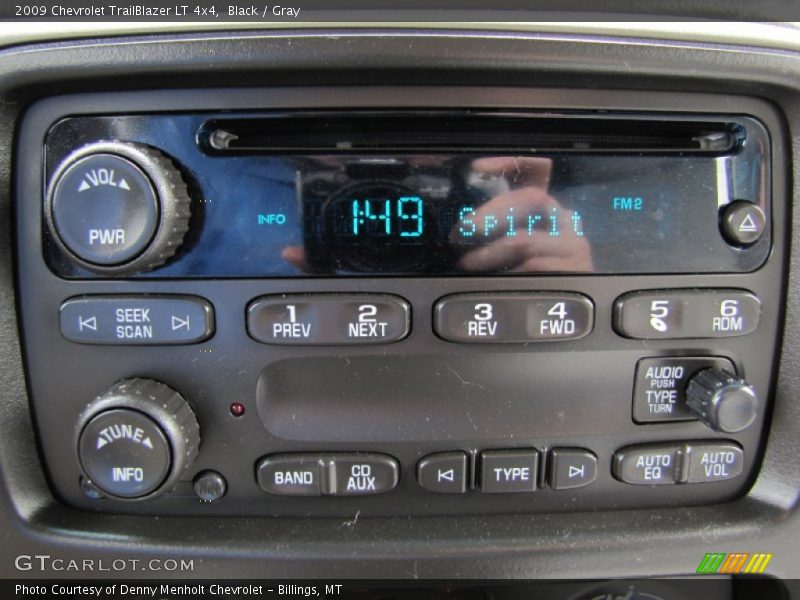 Black / Gray 2009 Chevrolet TrailBlazer LT 4x4