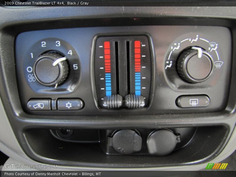 Black / Gray 2009 Chevrolet TrailBlazer LT 4x4