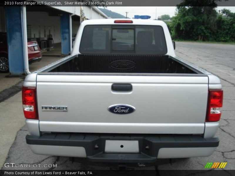 Silver Metallic / Medium Dark Flint 2010 Ford Ranger XLT SuperCab