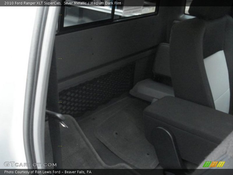 Silver Metallic / Medium Dark Flint 2010 Ford Ranger XLT SuperCab
