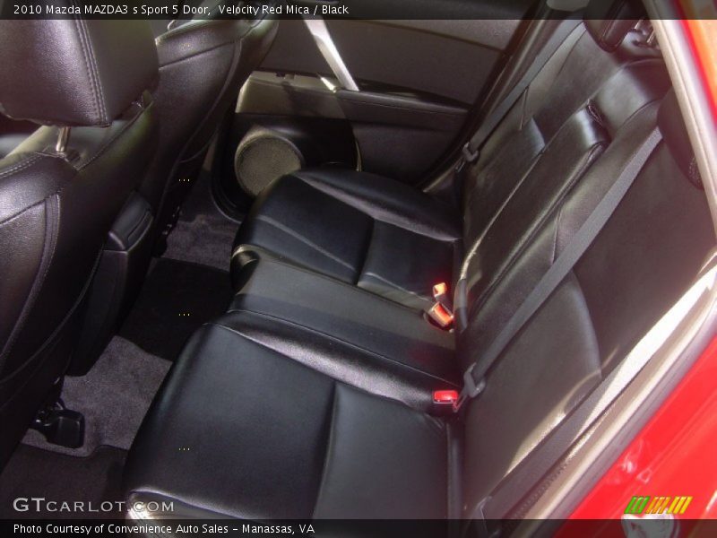 Velocity Red Mica / Black 2010 Mazda MAZDA3 s Sport 5 Door