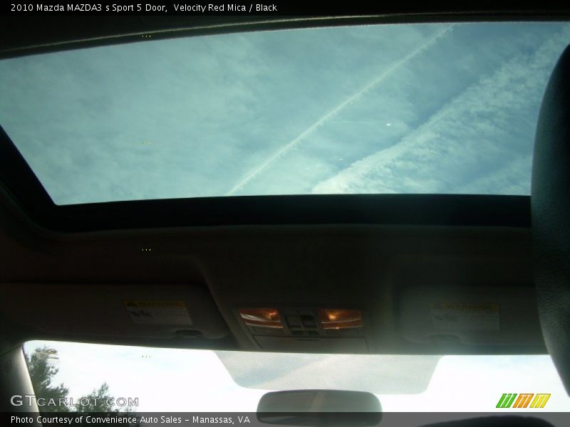 Velocity Red Mica / Black 2010 Mazda MAZDA3 s Sport 5 Door