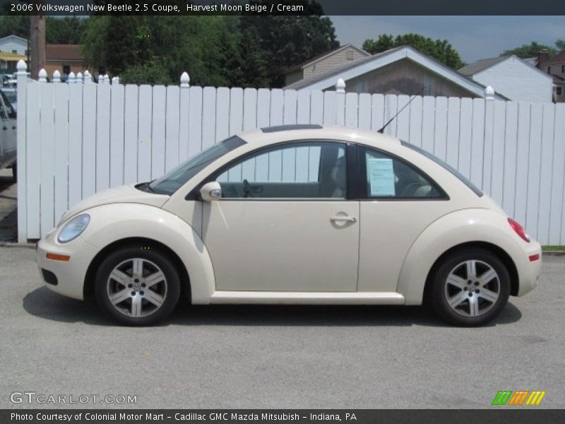 Harvest Moon Beige / Cream 2006 Volkswagen New Beetle 2.5 Coupe