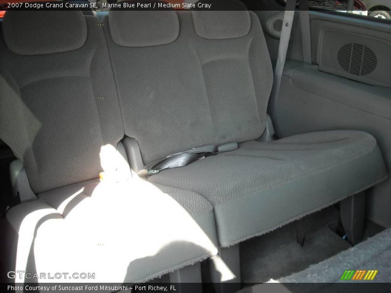 Marine Blue Pearl / Medium Slate Gray 2007 Dodge Grand Caravan SE
