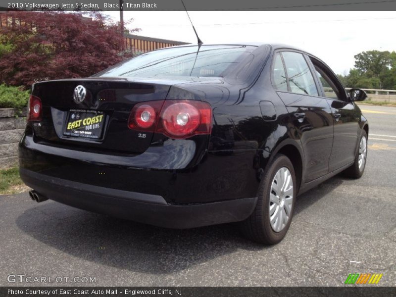 Black / Titan Black 2010 Volkswagen Jetta S Sedan