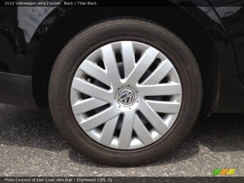 Black / Titan Black 2010 Volkswagen Jetta S Sedan