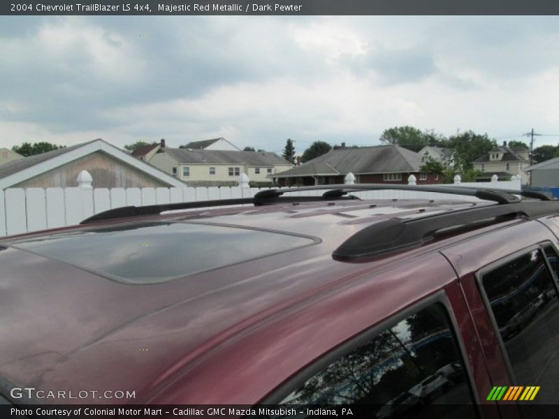 Majestic Red Metallic / Dark Pewter 2004 Chevrolet TrailBlazer LS 4x4