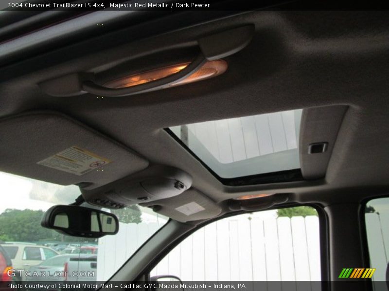Majestic Red Metallic / Dark Pewter 2004 Chevrolet TrailBlazer LS 4x4