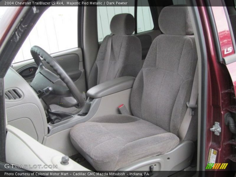 Majestic Red Metallic / Dark Pewter 2004 Chevrolet TrailBlazer LS 4x4