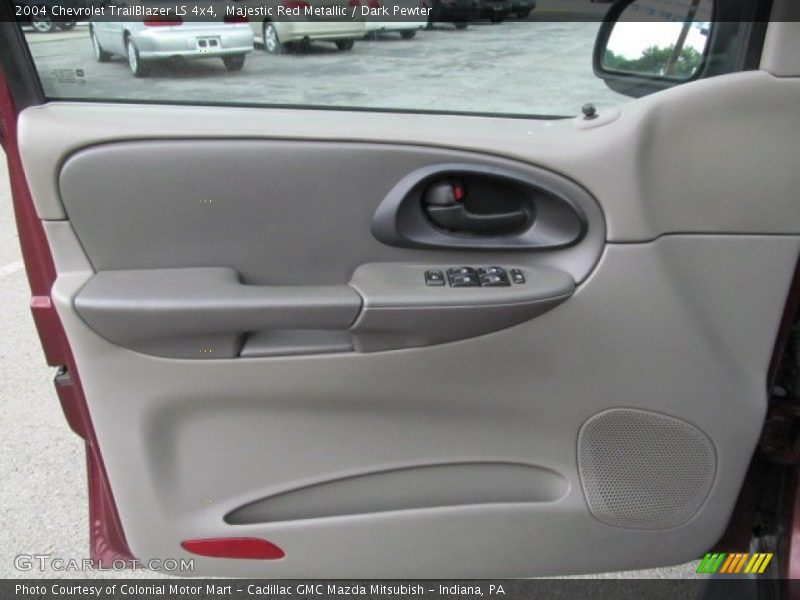 Majestic Red Metallic / Dark Pewter 2004 Chevrolet TrailBlazer LS 4x4