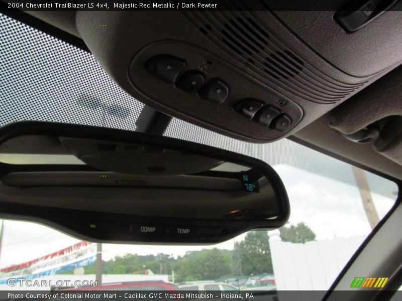 Majestic Red Metallic / Dark Pewter 2004 Chevrolet TrailBlazer LS 4x4