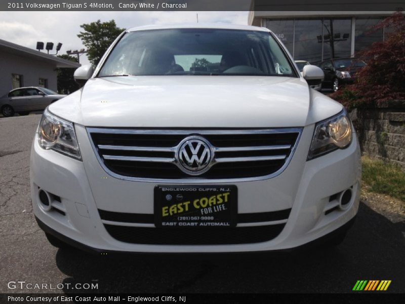 Candy White / Charcoal 2011 Volkswagen Tiguan S 4Motion
