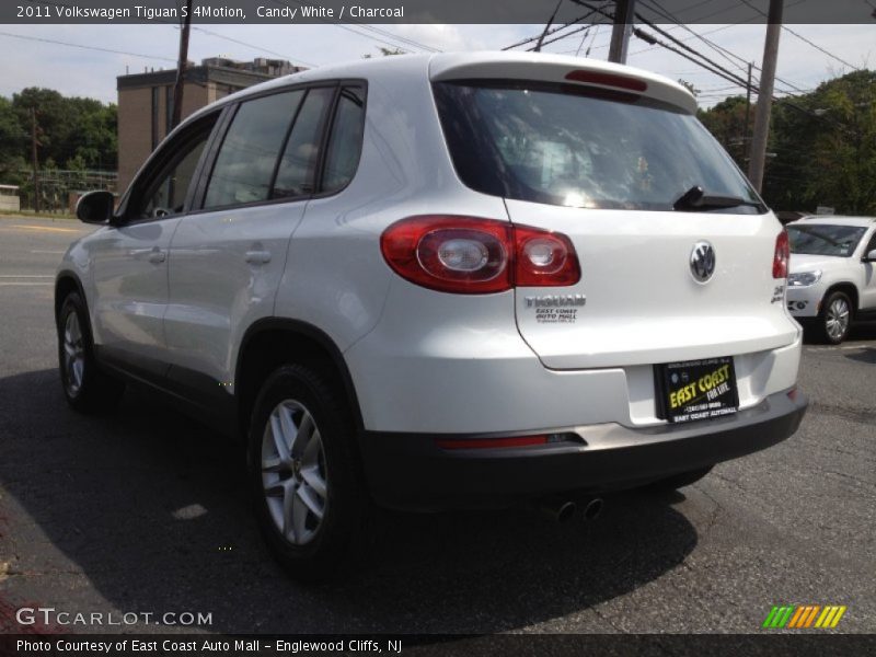 Candy White / Charcoal 2011 Volkswagen Tiguan S 4Motion