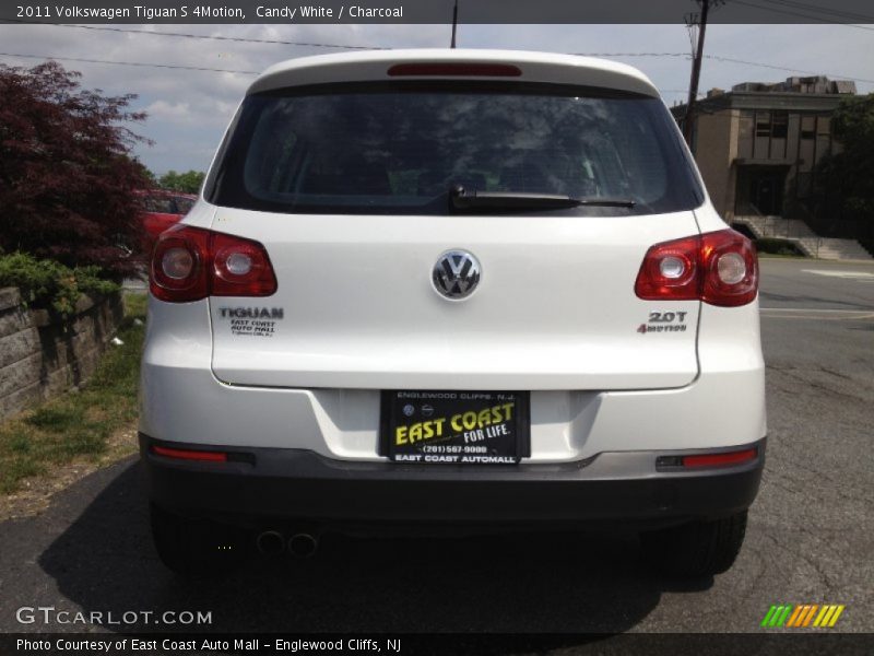 Candy White / Charcoal 2011 Volkswagen Tiguan S 4Motion
