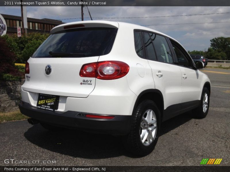 Candy White / Charcoal 2011 Volkswagen Tiguan S 4Motion