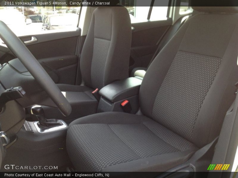 Candy White / Charcoal 2011 Volkswagen Tiguan S 4Motion
