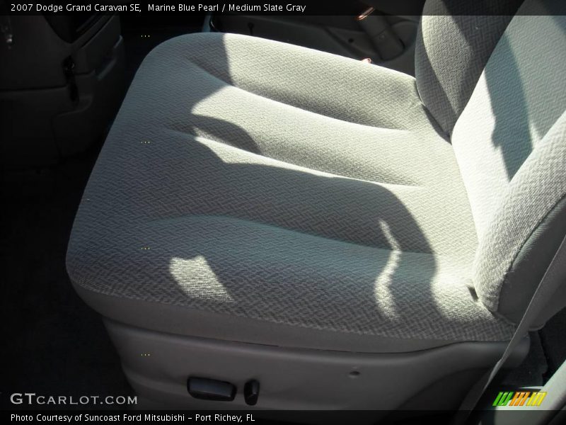 Marine Blue Pearl / Medium Slate Gray 2007 Dodge Grand Caravan SE