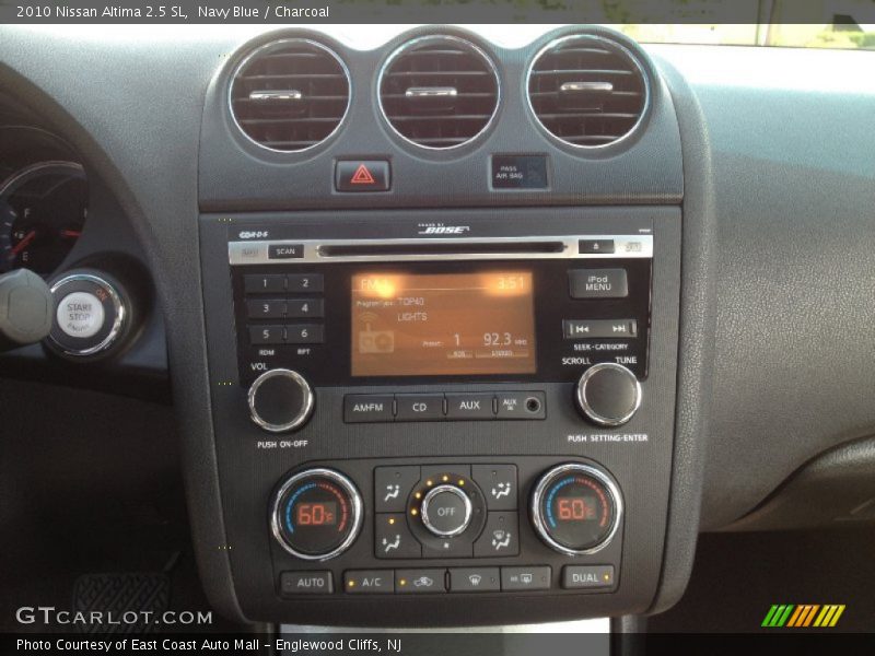 Navy Blue / Charcoal 2010 Nissan Altima 2.5 SL