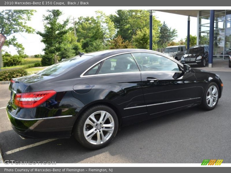 Black / Black 2010 Mercedes-Benz E 350 Coupe