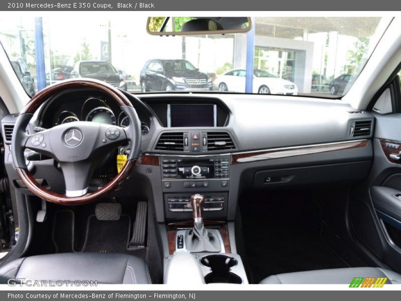 Black / Black 2010 Mercedes-Benz E 350 Coupe