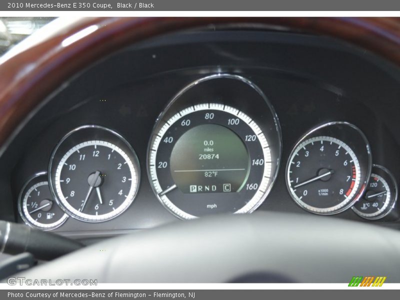Black / Black 2010 Mercedes-Benz E 350 Coupe