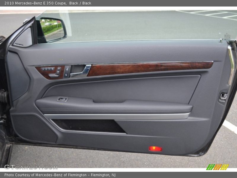 Black / Black 2010 Mercedes-Benz E 350 Coupe