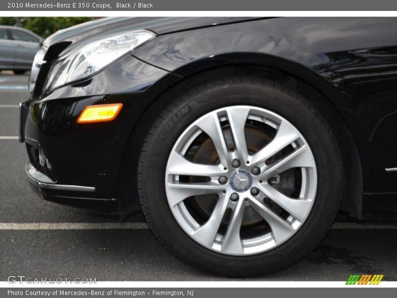 Black / Black 2010 Mercedes-Benz E 350 Coupe
