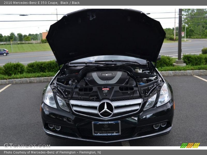 Black / Black 2010 Mercedes-Benz E 350 Coupe