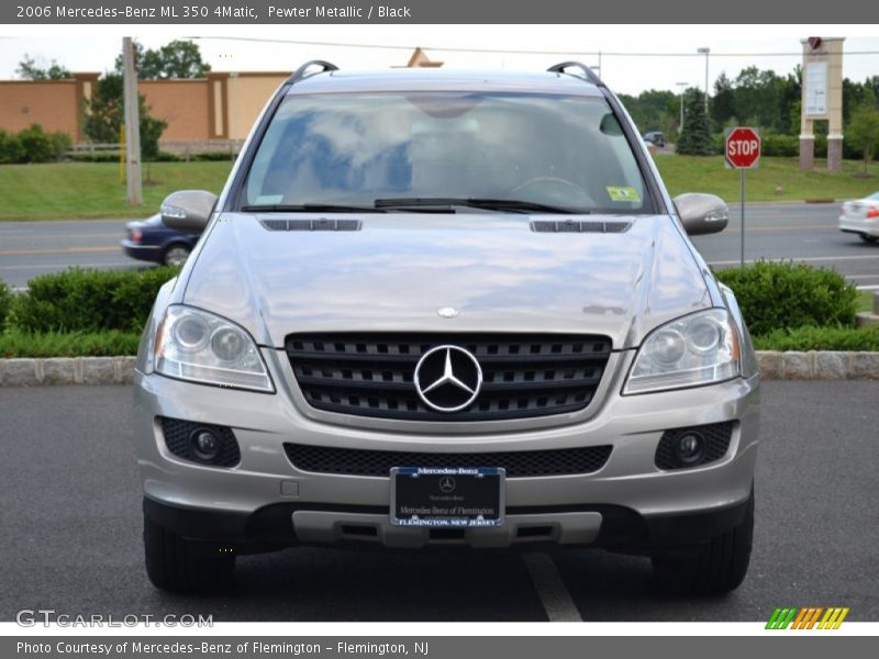 Pewter Metallic / Black 2006 Mercedes-Benz ML 350 4Matic