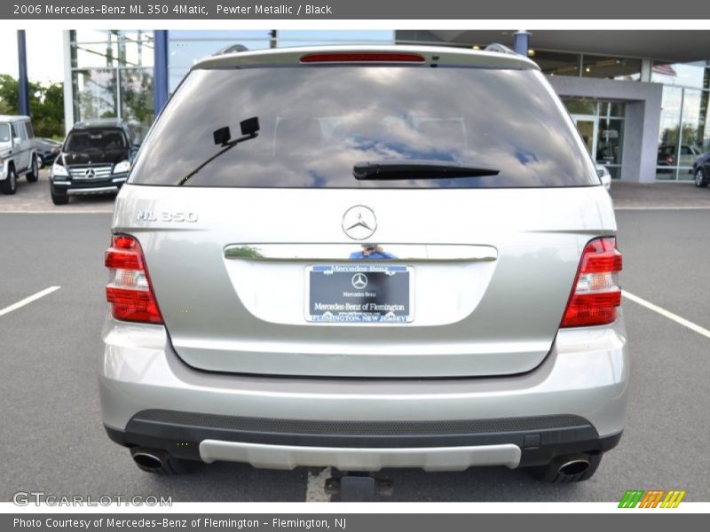 Pewter Metallic / Black 2006 Mercedes-Benz ML 350 4Matic