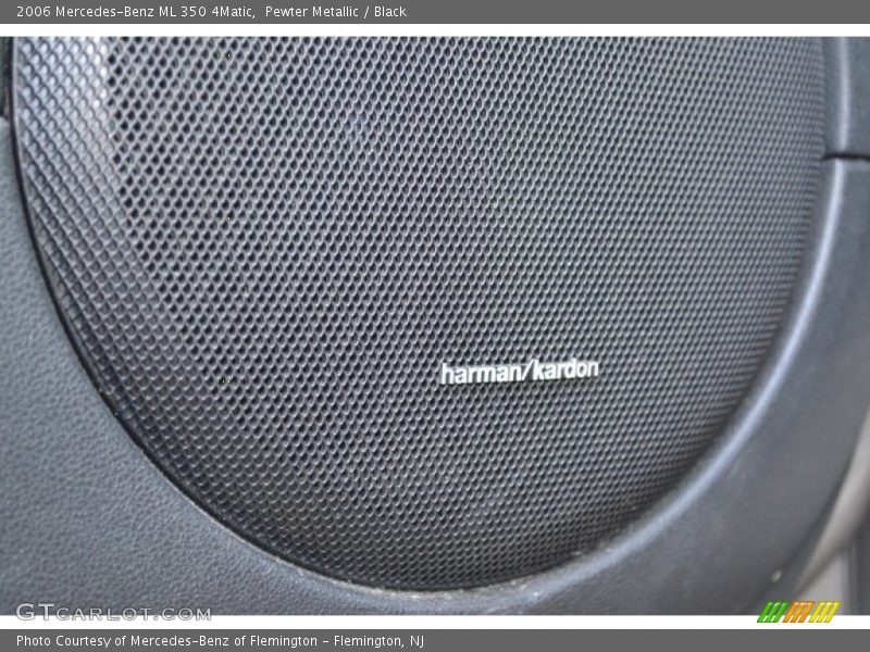 Pewter Metallic / Black 2006 Mercedes-Benz ML 350 4Matic