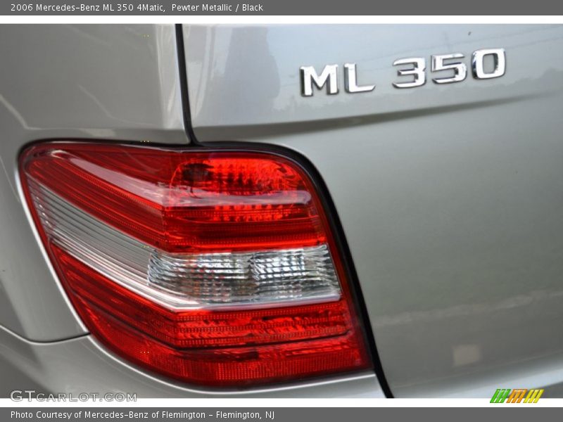 Pewter Metallic / Black 2006 Mercedes-Benz ML 350 4Matic