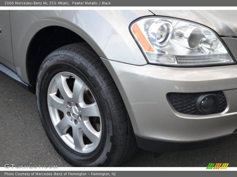 Pewter Metallic / Black 2006 Mercedes-Benz ML 350 4Matic