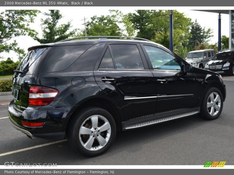 Black / Black 2009 Mercedes-Benz ML 350 4Matic