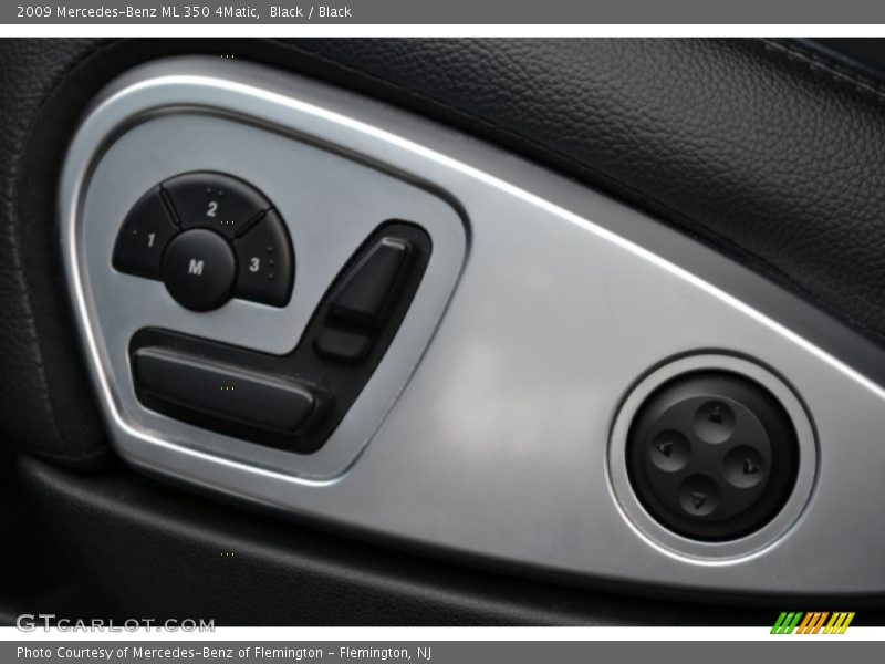 Black / Black 2009 Mercedes-Benz ML 350 4Matic