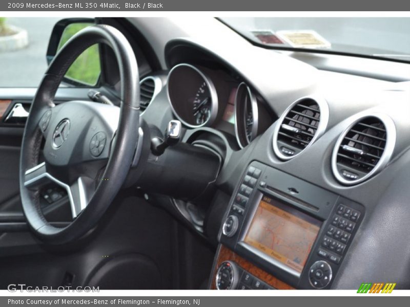 Black / Black 2009 Mercedes-Benz ML 350 4Matic