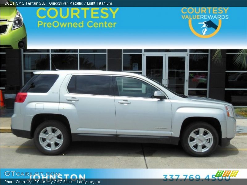 Quicksilver Metallic / Light Titanium 2011 GMC Terrain SLE