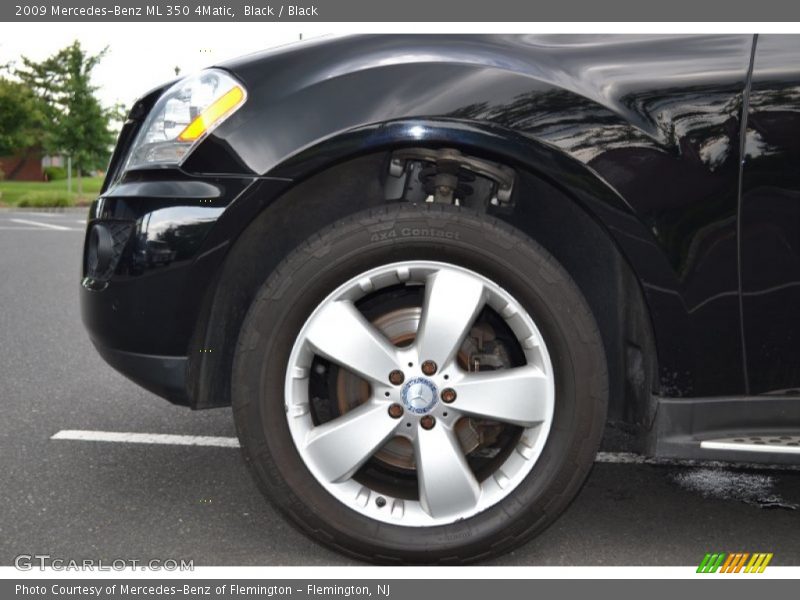 Black / Black 2009 Mercedes-Benz ML 350 4Matic