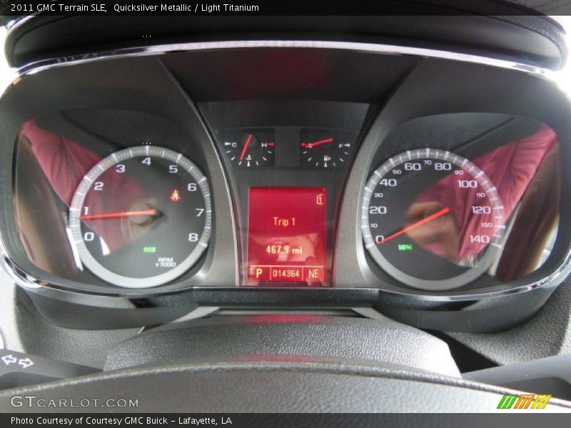 Quicksilver Metallic / Light Titanium 2011 GMC Terrain SLE