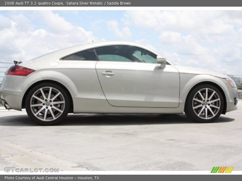  2008 TT 3.2 quattro Coupe Sahara Silver Metallic